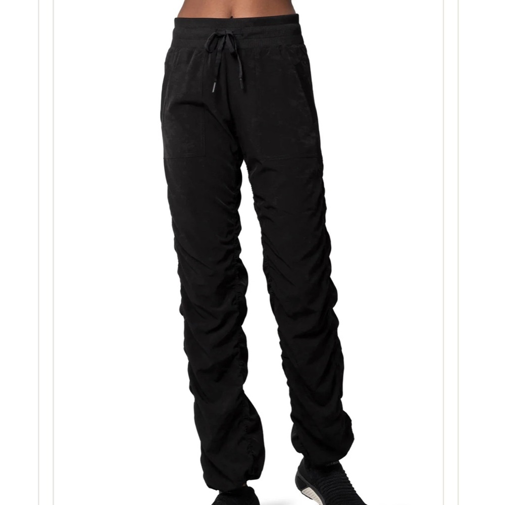 Kyodan Womens Black Ruched Joggers - Picture 13 of 13